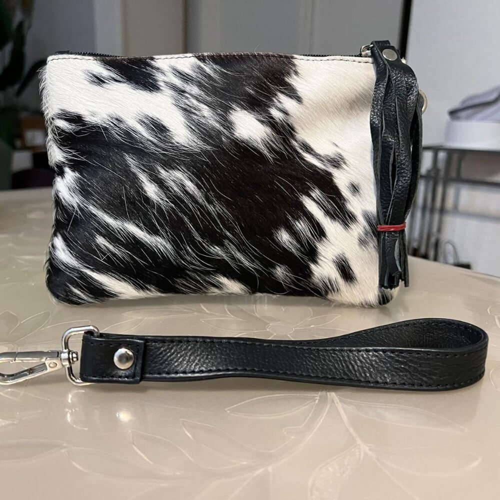 “Classic Cowhide Leather Purse, Handbag & Crossbody Clutch – Handmade Style”